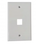 X-Case Tapa para Pared ACCREDFA03, 1 Puerto, 1 Pieza, Blanco