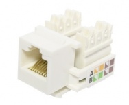 X-Case Jack Categoría 5e UTP Tipo Keystone, RJ-45, Blanco