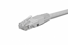 X-Case Cable Patch Cat5e UTP, RJ-45 Macho - RJ-45 Macho, 3 Metros, Gris