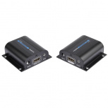 X-Case Kit Extensor HDMI Cat6/6a/7, hasta 50 Metros, Negro