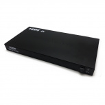 X-Case Divisor de Video Splitter HDMI, 4K, 8 Puertos, Negro
