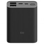 Cargador Portátil Xiaomi Power Bank Mi Power Bank 3 Ultra Compact, 10.000mAh, Negro