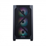 Gabinete XPG LANDER 300, Midi-Tower, Micro-ATX/Mini-ITX, USB 3.0, sin Fuente, 4 Ventiladores Instalados, Negro image