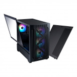 Gabinete XPG LANDER 300, Midi-Tower, Micro-ATX/Mini-ITX, USB 3.0, sin Fuente, 4 Ventiladores Instalados, Negro image
