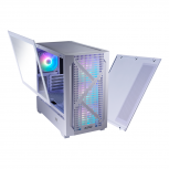 Gabinete XPG Lander 300, Midi-Tower, Micro-ATX/Mini-ITX, USB 3.0, sin Fuente, 4 Ventiladores Instalados, Blanco image