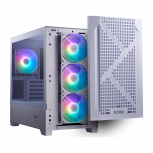 Gabinete XPG Lander 300, Midi-Tower, Micro-ATX/Mini-ITX, USB 3.0, sin Fuente, 4 Ventiladores Instalados, Blanco image