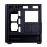 Gabinete XPG Lander 500, Midi-Tower, ATX/EATX/Micro-ATX/Mini-ITX, USB 3.0, sin Fuente, 4 Ventiladores Instalados, Negro image