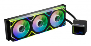 XPG LEVANTE II 360 Enfriamiento Líquido para CPU, 3x 120mm, hasta 2000RPM, Negro image