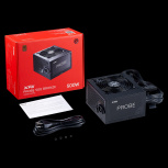 Fuente de Poder XPG PROBE 80 PLUS Bronze ATX, 24-pin ATX, 120mm, 500W image