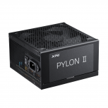 Fuente de Poder XPG PYLON II 80 PLUS Bronze ATX, Semi-Modular, 24-pin ATX, 12VHPWR, 135mm, 650W