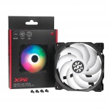 Ventilador XPG Vento 120 ARGB LED, 120mm, 1200RPM, Negro