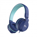 Xtech Audífonos para Niños con Micrófono AVID XTH-356, Alámbrico, 3.5mm, Azul