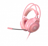 Xtech Audífonos Gamer con Micrófono KHIONE XTH-564, Alámbrico, 3.5mm, para No disponible, Rosa