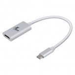 Xtech Adaptador USB Tipo C Macho - HDMI Hembra, Plata