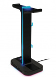 Xtech Base para Audífonos Gamer XTH-690, USB 2.0, Negro