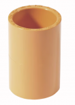 XTralis Cople Recto para Tubería VP-COUP, por Aspiración , 3/4", Naranja