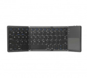 Teclado Plegable XtemeMac Bluetooth Travel Keyboard, Inalámbrico, Bluetooth, Gris (Inglés)