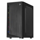 Gabinete Xtreme PC Gaming MG-36019, Mini-Tower, Micro-ATX/Mini-ITX, USB 2.0/3.0, sin Fuente, 1 Ventilador Instalado, Negro - Imagen adicional 1