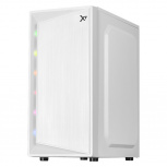 Gabinete Xtreme PC Gaming Squad, Mini-Tower, Micro-ATX/Mini-ITX, USB 2.0/3.0, sin Fuente, 1 Ventilador Instalado, Blanco - Imagen adicional 1