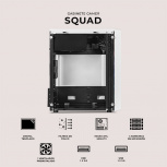 Gabinete Xtreme PC Gaming Squad, Mini-Tower, Micro-ATX/Mini-ITX, USB 2.0/3.0, sin Fuente, 1 Ventilador Instalado, Blanco - Imagen adicional 4