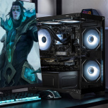 Gabinete Xtreme PC Gaming CXT3600BK, Mini-Tower, Micro-ATX/Mini-ITX, USB 2.0/3.0, sin Fuente, 5 Ventiladores Instalados, Negro - Imagen adicional 5