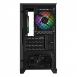 Gabinete Xtreme PC Gaming Crystal Hive, Mini-Tower, Micro-ATX/Mini-ITX, USB 2.0/3.0, sin Fuente, 5 Ventiladores Instalados, Gris - Imagen adicional 2