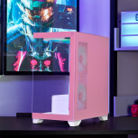Gabinete Xtreme PC Gaming CXT3600PK, Mini-Tower, Micro-ATX/Mini-ITX, USB 2.0/3.0, sin Fuente, 5 Ventiladores Instalados, Rosa - Imagen adicional 8