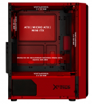 Gabinete Xtreme PC Gaming Evangelion 02 Edition, Full Tower, ATX/EATX/Micro-ATX/Mini-ITX, USB 2.0/3.0, sin Fuente, 4 Ventiladores Instalados, Rojo - Imagen adicional 2