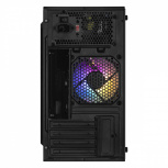 Gabinete Xtreme PC Gaming Zero, Mini-Tower, Micro-ATX/Mini-ITX, USB 2.0/3.0, con Fuente de 600W, 3 Ventiladores Instalados, Negro - Imagen adicional 2