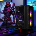 Gabinete Xtreme PC Gaming Zero, Mini-Tower, Micro-ATX/Mini-ITX, USB 2.0/3.0, con Fuente de 600W, 3 Ventiladores Instalados, Negro - Imagen adicional 8