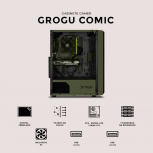 Gabinete Xtreme PC Gaming MG-23143, Midi-Tower, ATX/Micro-ATX/Mini-ITX, USB 2.0/3.0, sin Fuente, 4 Ventiladores Instalados, Verde - Imagen adicional 4