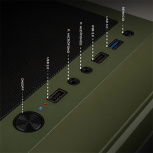 Gabinete Xtreme PC Gaming MG-23082, Midi-Tower, ATX/Micro-ATX/ITX, USB 2.0/3.0, sin Fuente, 4 Ventiladores Instalados, Negro - Imagen adicional 3