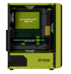 Gabinete Xtreme PC Gaming MG-23083, Midi-Tower, ATX/Micro-ATX/Mini-ITX, USB 2.0/3.0, sin Fuente, 4 Ventiladores Instalados, Negro/Amarillo - Imagen adicional 2