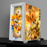 Gabinete Xtreme PC Gaming CXTGT6000WT, Mini-Tower, Micro-ATX/Mini-ITX, USB 2.0/3.0, sin Fuente, 4 Ventiladores Instalados, Blanco - Imagen adicional 5