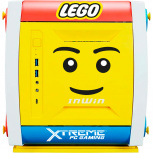 Gabinete Xtreme PC Gaming Lego Edition, Mini-Tower, Mini-ITX, USB 3.0, sin Fuente, 3 Ventiladores Instalados, Amarillo - Imagen adicional 1