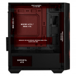 Gabinete Xtreme PC Gaming MG-23147, Mini-Tower, ATX/Micro-ATX/Mini-ITX, USB 2.0, sin Fuente, 4 Ventiladores Instalados, Negro - Imagen adicional 2