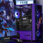 Gabinete Xtreme PC Gaming Minecraft Ender Dragon, Midi-Tower, ATX/Micro-ATX/Mini-ITX, USB 2.0/3.0, sin Fuente, 4 Ventiladores Instalados, Morado - Imagen adicional 8