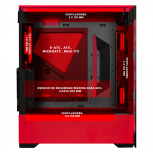 Gabinete Xtreme PC Gaming Sonic Knuckles Ring Edition, Full Tower, ATX/EATX/Micro-ATX/Mini-ITX, USB 2.0/3.0, sin Fuente, 4 Ventiladores Instalados, Negro/Rojo - Imagen adicional 2