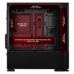 Gabinete Xtreme PC Gaming CXTSCAIBK, Mini-Tower, Micro-ATX/Mini-ITX, USB 2.0/3.0, sin Fuente, 3 Ventiladores Instalados, Negro - Imagen adicional 3