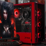 Red Dragon Pc Itx Mini Dragon P30 MATX Case