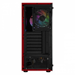 Gabinete Xtreme PC Gaming MG-23059 Ed. Scarlet Dragon, Full Tower, ATX/EATX/Micro-ATX/Mini-ITX, USB 2.0/3.0, sin Fuente, 4 Ventiladores Instalados, Negro/Rojo - Imagen adicional 3