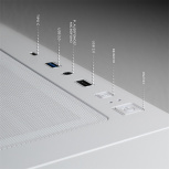 Gabinete Xtreme PC Gaming Sonic Flash Edition, Micro-Tower, Micro-ATX/Mini-ITX, USB 2.0, sin Fuente, 4 Ventiladores Instalados, Blanco - Imagen adicional 3