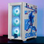 Gabinete Xtreme PC Gaming Sonic Flash Edition, Micro-Tower, Micro-ATX/Mini-ITX, USB 2.0, sin Fuente, 4 Ventiladores Instalados, Blanco - Imagen adicional 4