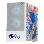 Gabinete Xtreme PC Gaming MG-23125, Mini-Tower, Micro-ATX/Mini-ITX, USB 2.0/3.0, sin Fuente, 3 Ventiladores Instalados, Blanco - Imagen adicional 1