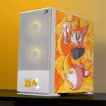 Gabinete Xtreme PC Gaming MG-23126, Mini-Tower, Micro-ATX/Mini-ITX, USB 2.0/3.0, sin Fuente, 3 Ventiladores Instalados, Blanco - Imagen adicional 5