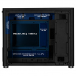 Gabinete Xtreme PC Gaming Venom-Spider Comic Edition, Mini-Tower, Micro-ATX/Mini-ITX, USB 3.0, sin Fuente, sin Ventiladores Instalados, Negro - Imagen adicional 3