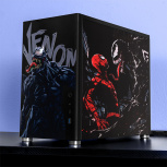 Gabinete Xtreme PC Gaming Venom-Spider Comic Edition, Mini-Tower, Micro-ATX/Mini-ITX, USB 3.0, sin Fuente, sin Ventiladores Instalados, Negro - Imagen adicional 2
