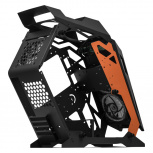 Gabinete Xtreme PC Gaming MG-38000, Midi-Tower, Micro-ATX/Mini-ITX, USB 3.0, sin Fuente, 3 Ventiladores Instalados, Negro/Naranja - Imagen adicional 4