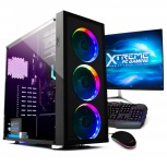 Computadora Gamer Xtreme PC Gaming CM-50140, AMD Ryzen 5 PRO 4650G 3.70GHz, 8GB, 240GB SSD, Wi-Fi, Windows 10 Prueba ― Incluye Monitor de 23.8