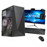 Computadora Xtreme PC Gaming CM-05060, Intel Core i5-11400 2.60GHz, 16GB, 500GB SSD, Adaptador Wi-Fi, Windows 10 Prueba ― incluye Monitor 23.8", Teclado, Mouse, Audífonos y Webcam